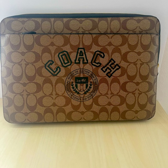 Coach Tablets & Accessories Coach Laptop Sleeve In Signature Canvas
